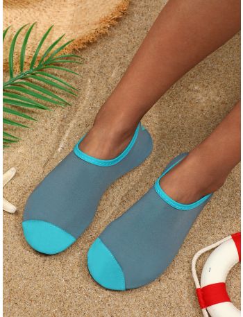 Two Tone Slip-On Aqua Socks